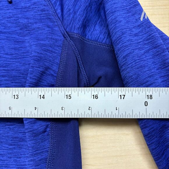 Eddie Bauer Sweater Womens XS Blue Purple Pullover Motion Active Cowl Neck - Picture 6 of 12